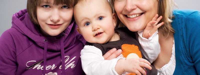 Kathrin, Lisa und Paula